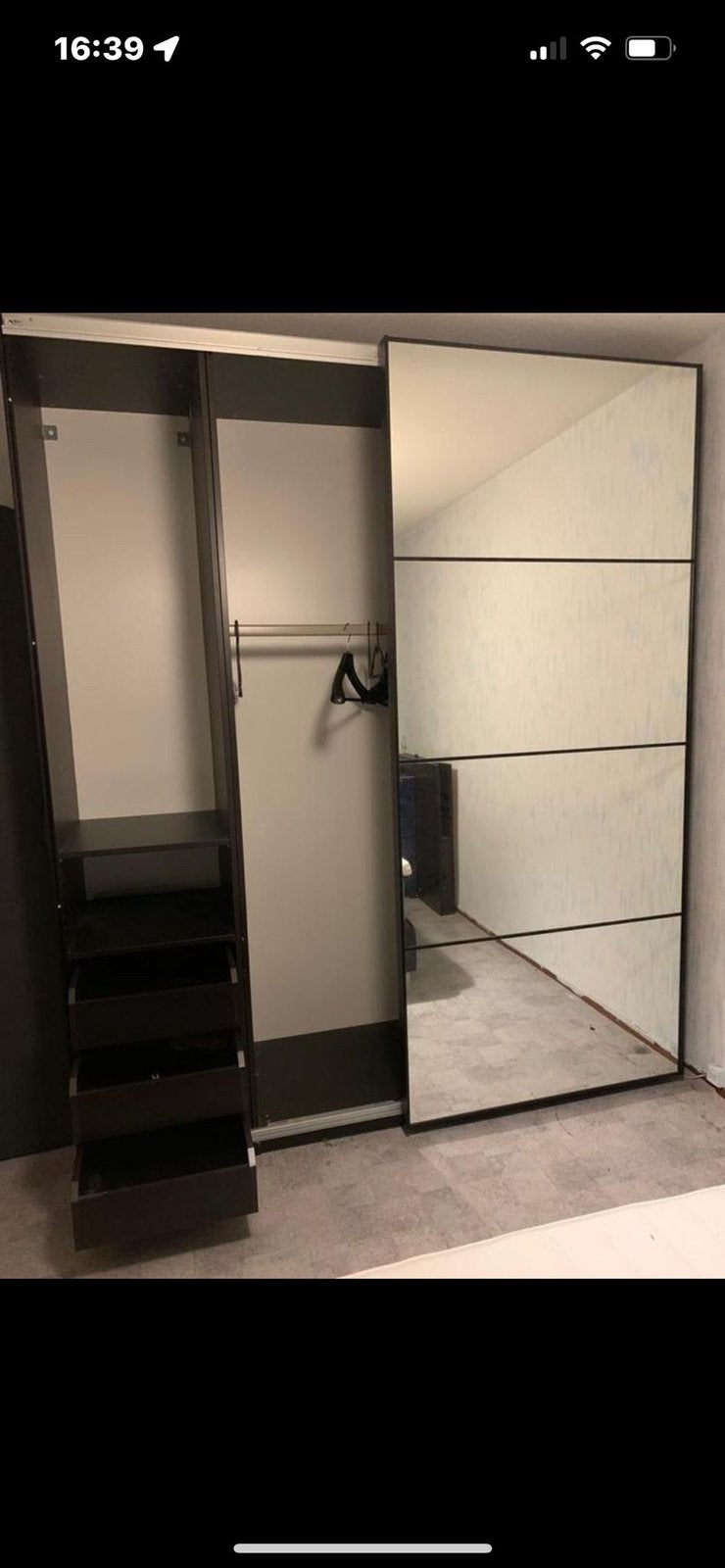 Kledingkast, Ophalen, Gebruikt, 50 tot 75 cm, 150 tot 200 cm