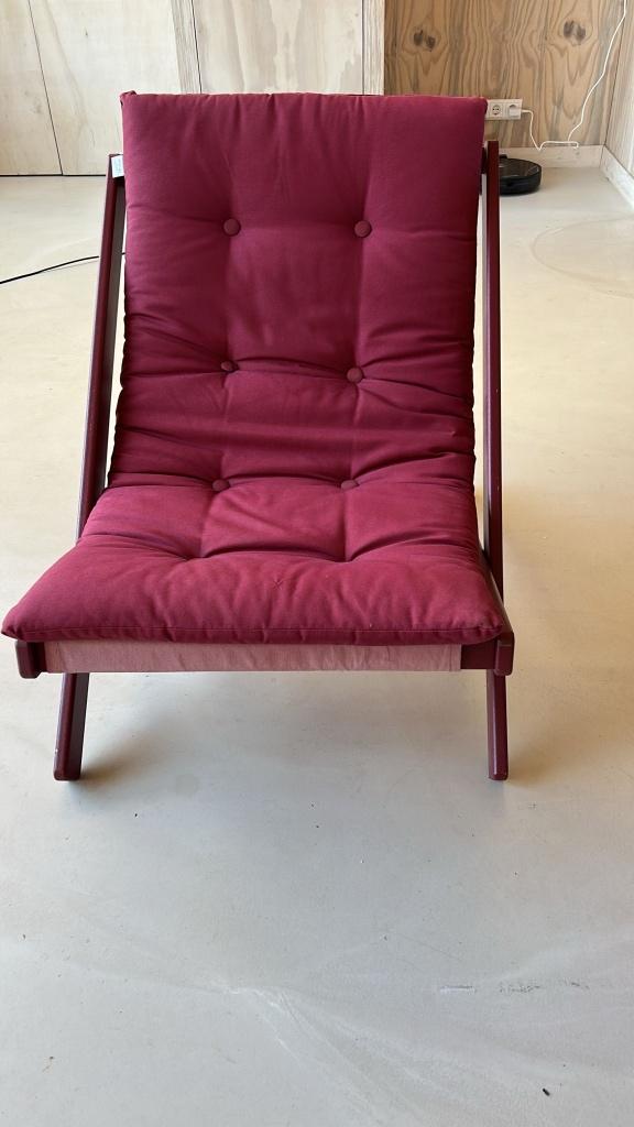 Rode Loungestoel van Karup Design – Boogie Staycation, Ophalen, Gebruikt, Twee, Stof