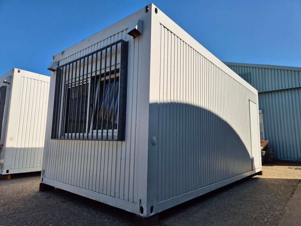 Kantoorunit / bouwkeet / schaftkeet / woonunit 6x3m, Doe-het-zelf en Verbouw, Buizen en Afvoer, Nieuw, Minder dan 2 meter, 80 mm of meer