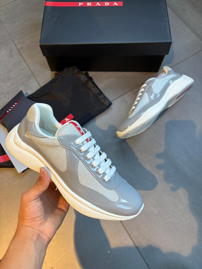Prada american cups grey, Ophalen of Verzenden, Nieuw, Overige kleuren