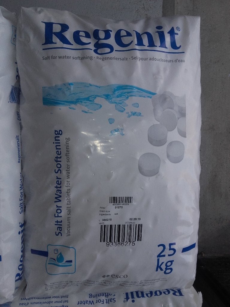 Regenit zouttabletten, Witgoed en Apparatuur, Waterontharders, Ophalen, Nieuw, Waterontharder met zout