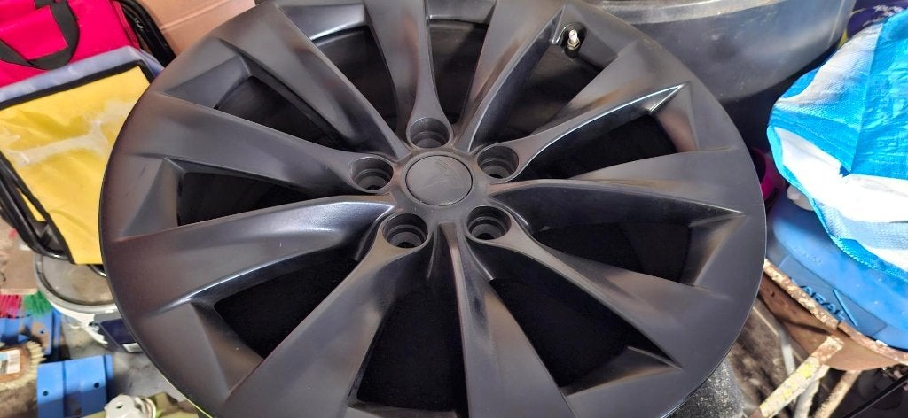 19" Tesla Model S velgen, Gebruikt, Velg(en), 235 mm, Personenwagen