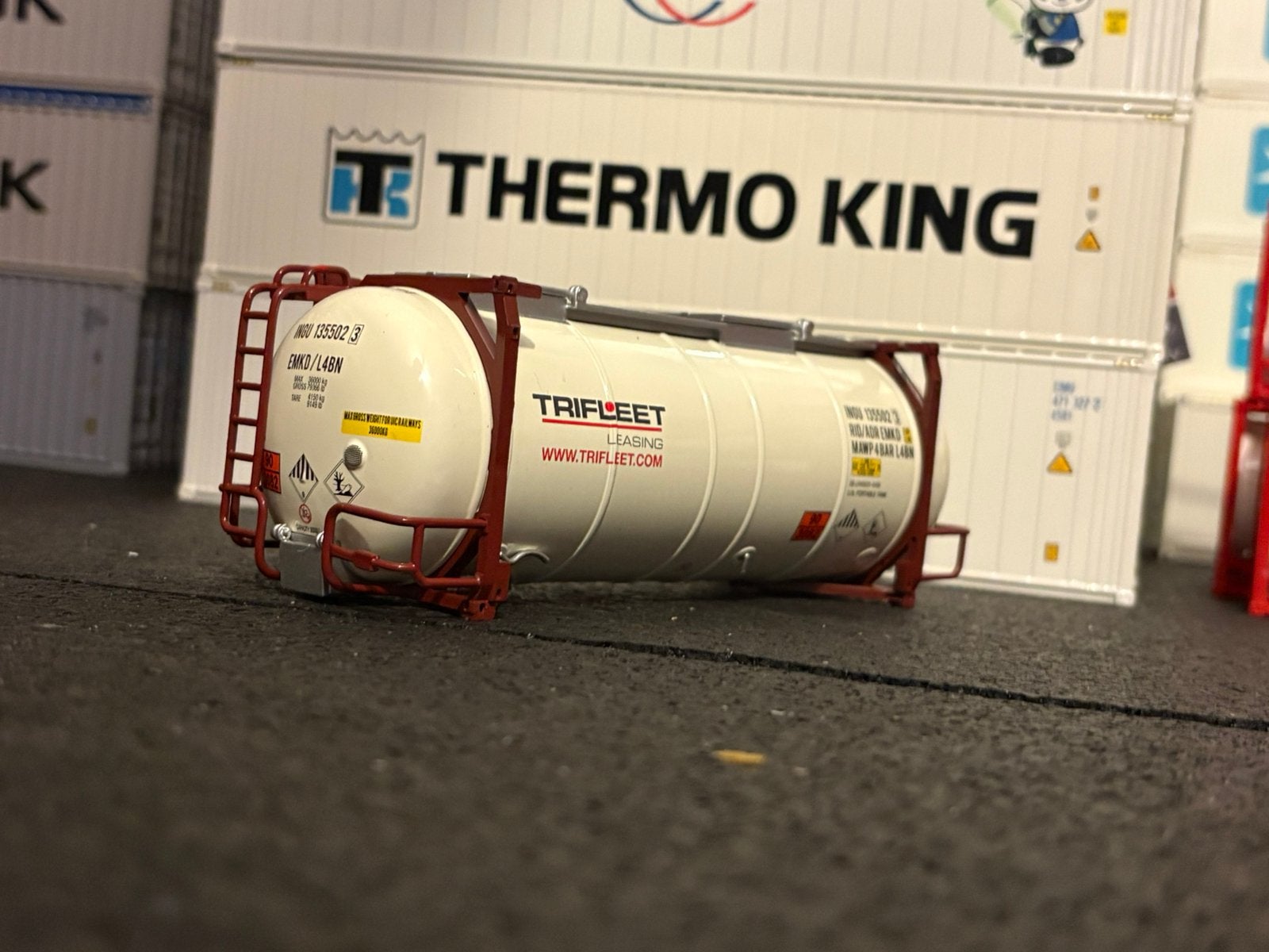 Tekno trifleet swap container, Ophalen of Verzenden, Zo goed als nieuw, Bus of Vrachtwagen, Tekno