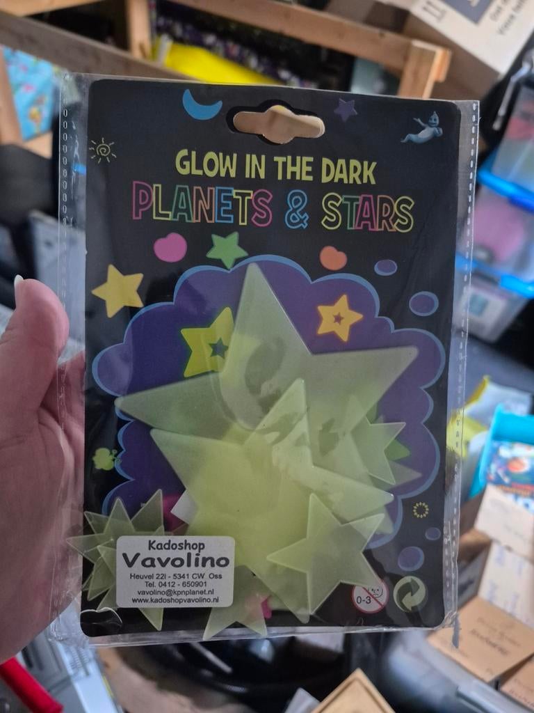 Nieuwe glow in the dark sterren, Ophalen of Verzenden, Nieuw
