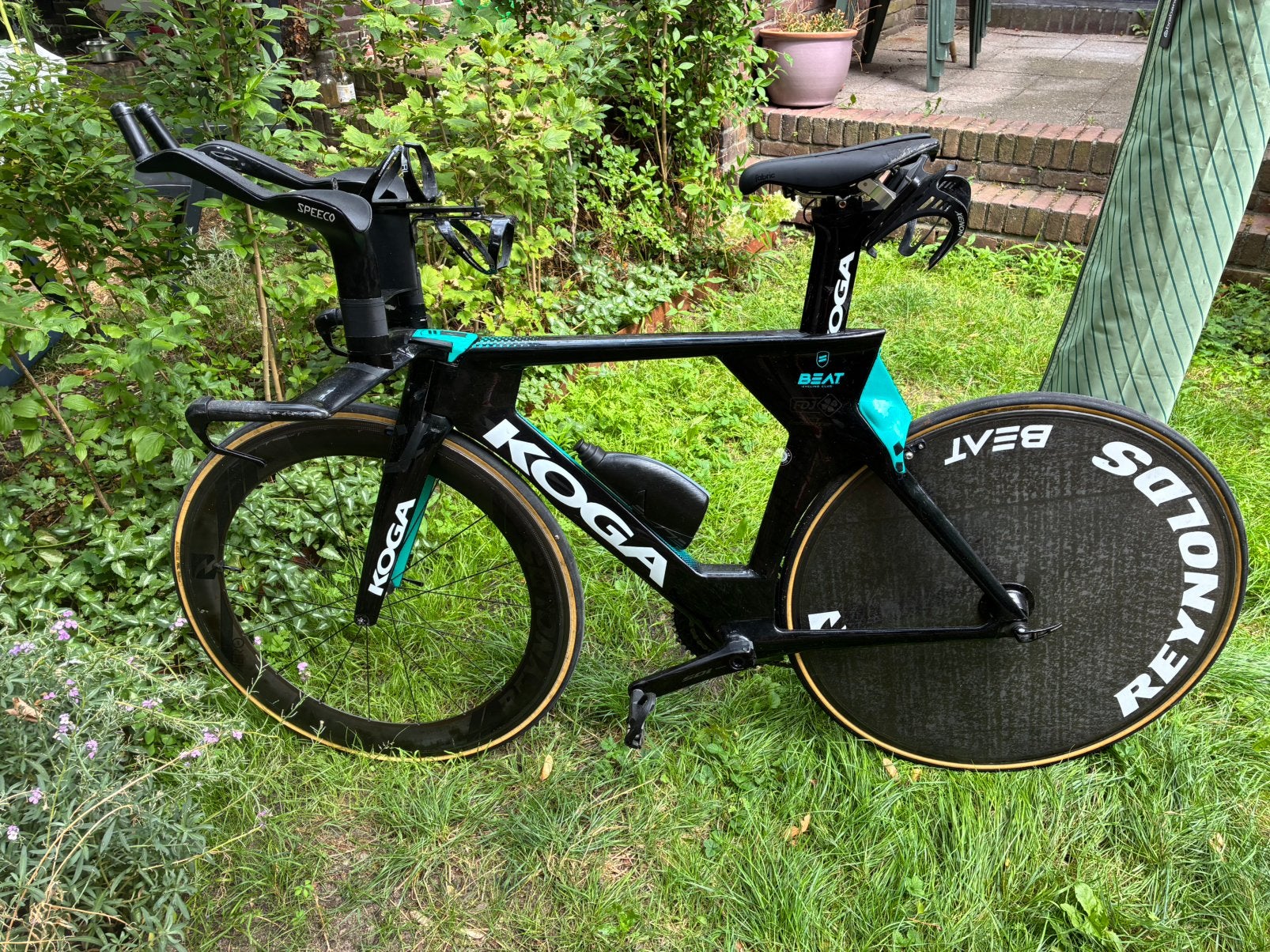 Koga maat 56 TT bike incl Di2, powermeter, dicht achterwiel, Carbon, Meer dan 20 versnellingen, 53 tot 57 cm, Ophalen