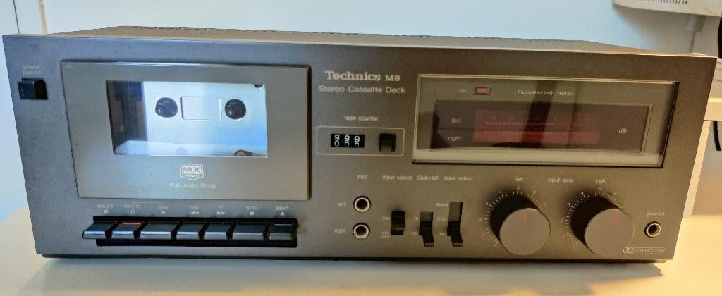 TECHNICS RS-M8 Stereo Cassette Deck (1980-81), Audio, Tv en Foto, Cassettedecks, Ophalen of Verzenden, Enkel, Overige merken, Auto-reverse