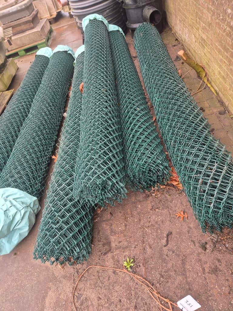 NOG 3 rollen!! groen harmonica gaas 3m1 hoog, Ophalen of Verzenden, Nieuw, 20 meter of meer, Gaas