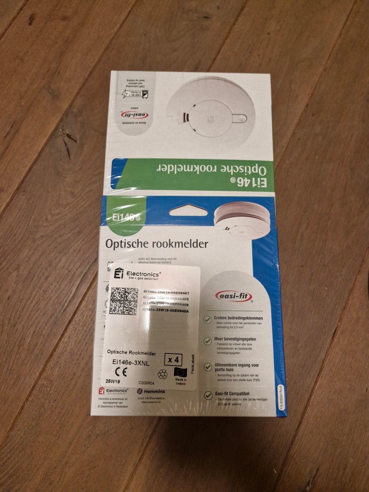 Ei Electronics Ei146e optische Rookmelders (10 stuks), Ophalen of Verzenden, Nieuw, Detector, Sensor of Melder, Rook