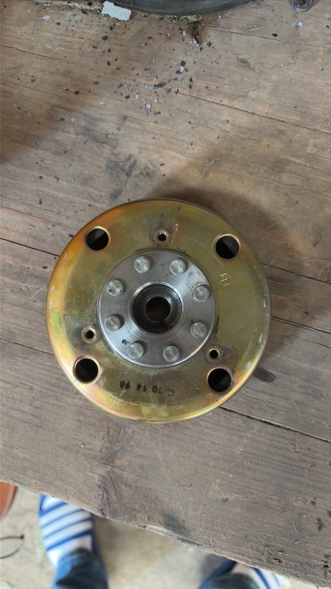Piaggio 2t vliegwiel 50/70cc, Ophalen of Verzenden, Zo goed als nieuw, Blok