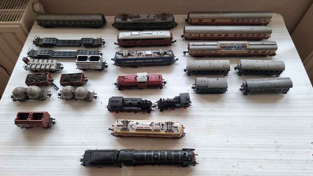 Trix Express locomotieven, wagonnetjes en meer, Ophalen, Gebruikt, Trix, Analoog
