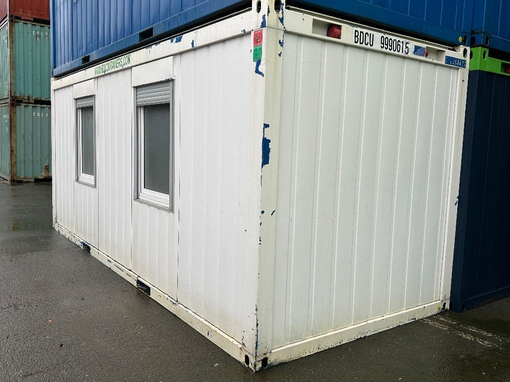 Gebruikte 20ft Kantoorunit Met Keuken, Ophalen, -, -, -