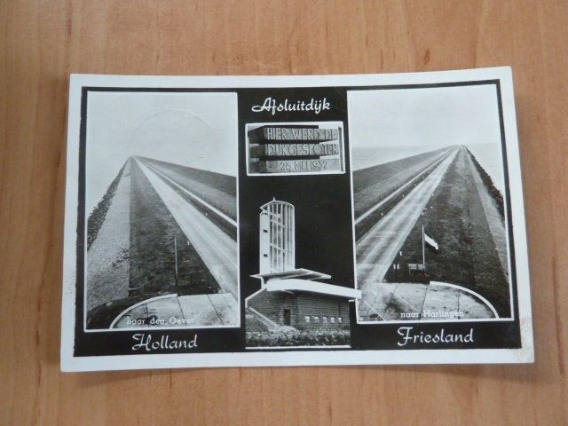 Afsluitdijk 1958, Ophalen of Verzenden, 1940 tot 1960, Gelopen