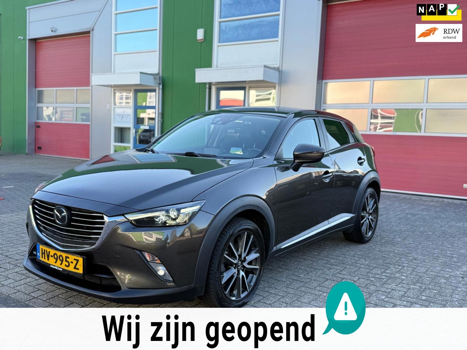 Mazda CX-3 2.0 SkyActiv-G 120 GT-M Bose Keyless Camera Trekh, Auto's, Voorwielaandrijving, Gebruikt, Euro 6, 4 cilinders