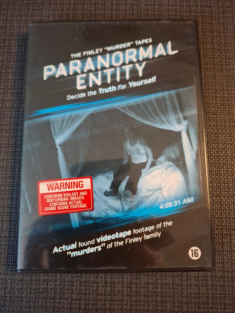 Paranormal Entity, Vanaf 16 jaar, Ophalen of Verzenden, Zo goed als nieuw, Overige genres