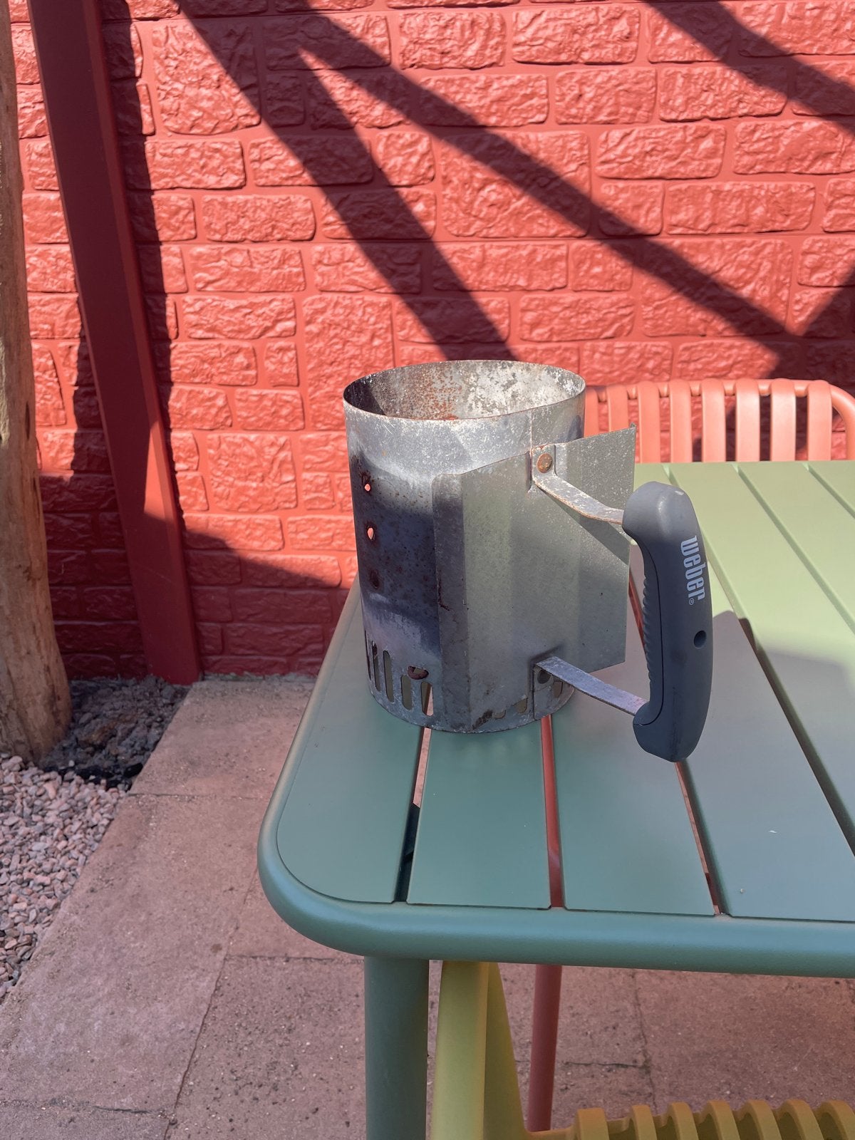 Weber bbq starter, Ophalen, Gebruikt