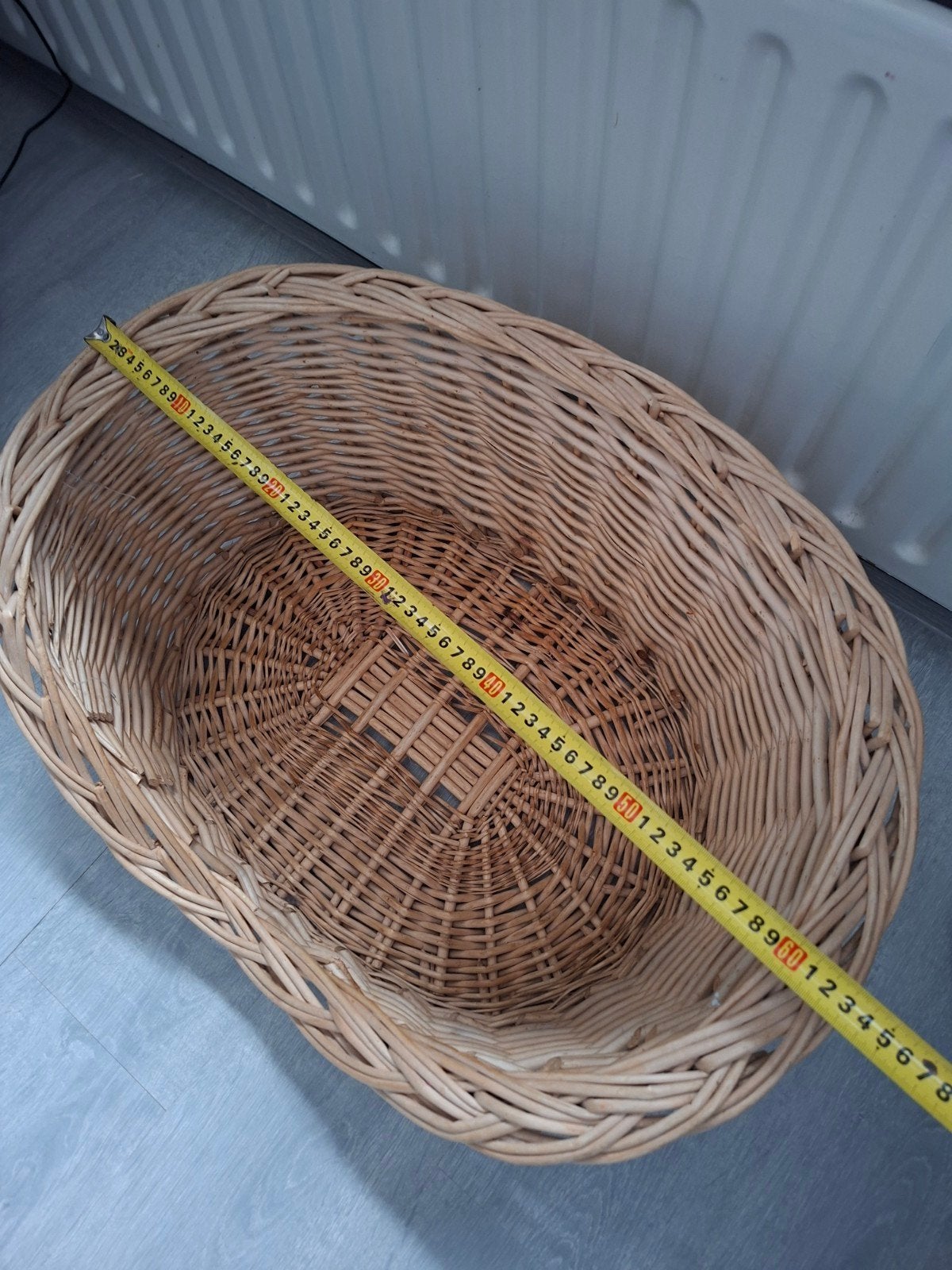 Rotan honden/katten mand, Ophalen, Zo goed als nieuw, Riet