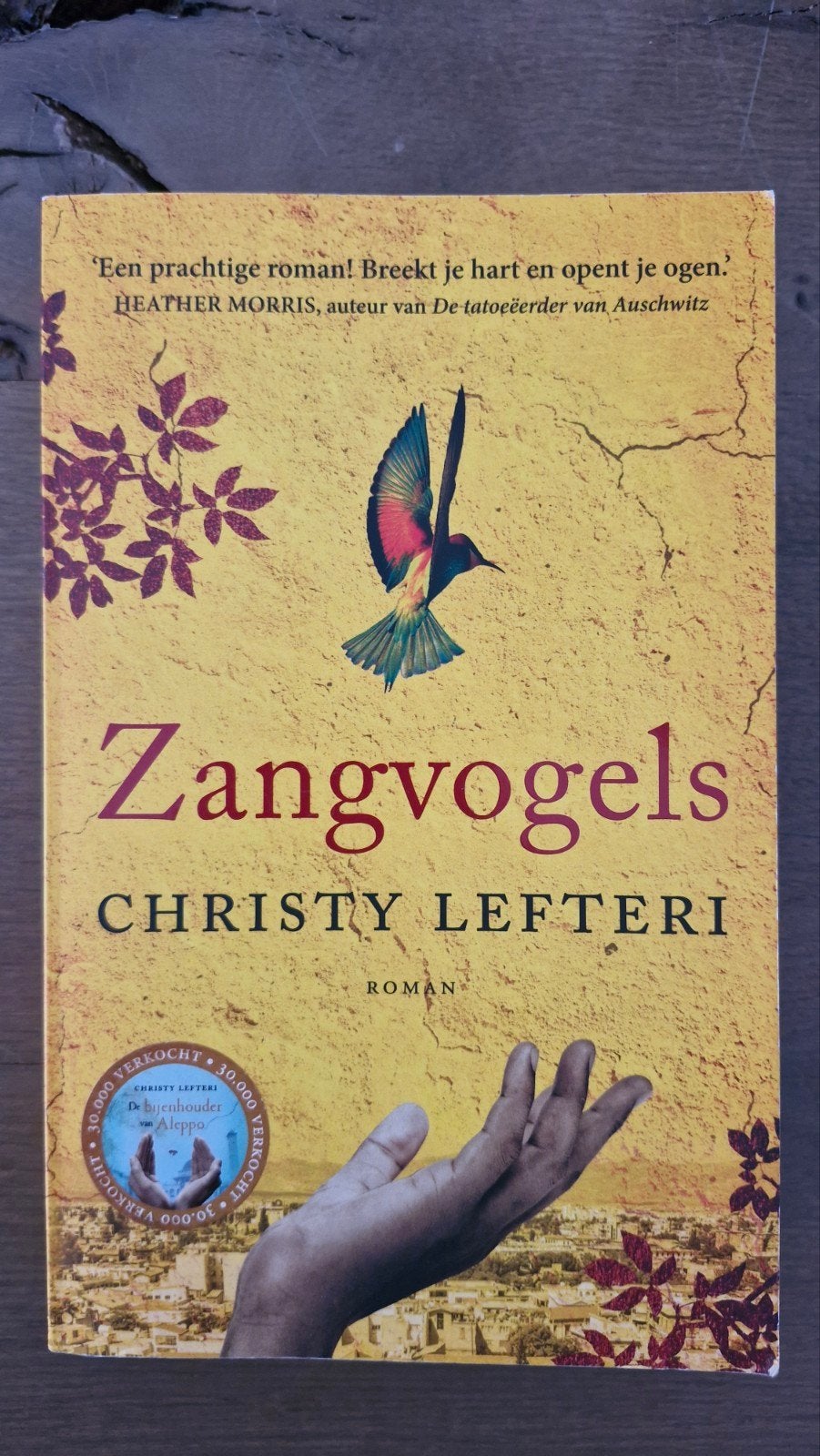 Christy Lefteri - Zangvogels, Ophalen of Verzenden, Zo goed als nieuw, Christy Lefteri