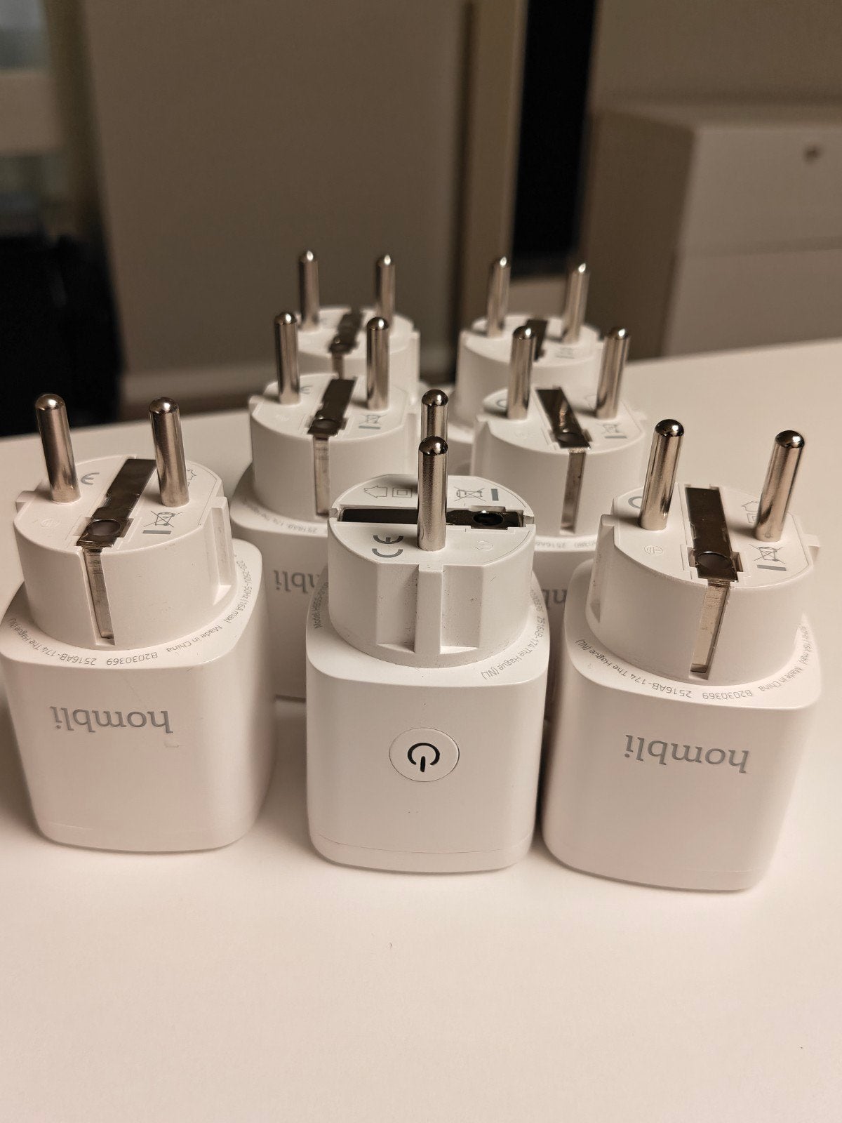 Hombli Smart Stekker - Wifi Smart Plug 7stuks), Doe-het-zelf en Verbouw, Ophalen of Verzenden, Zo goed als nieuw, Overige merken