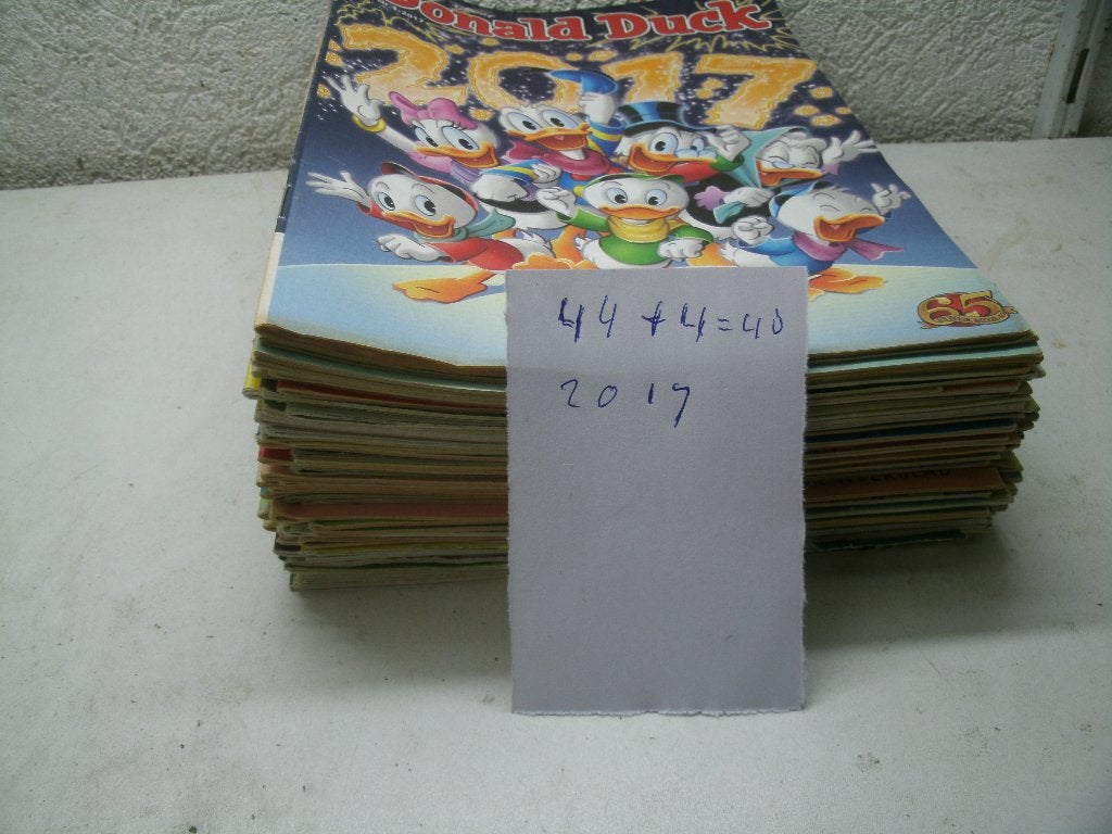 donald 7 donald duck 2017  48 stuks  7,00, Meerdere stripboeken, Ophalen, Gelezen