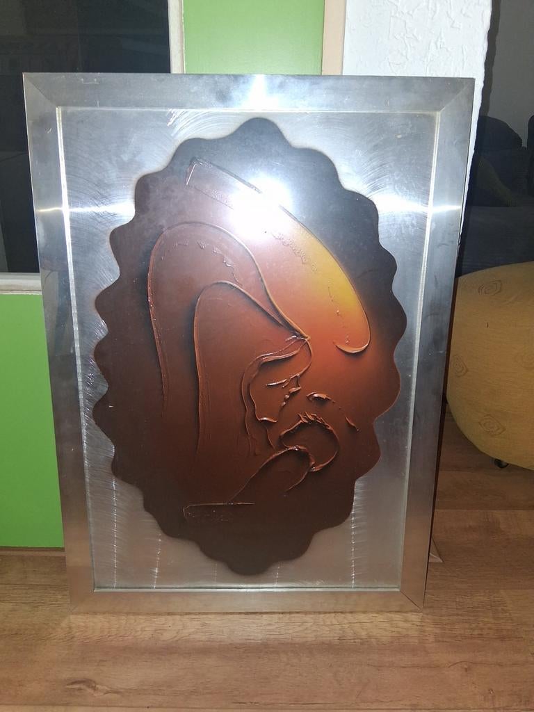 Kunstwerk op aluminium van Fabene, Antiek en Kunst, Kunst | Schilderijen | Modern, Ophalen
