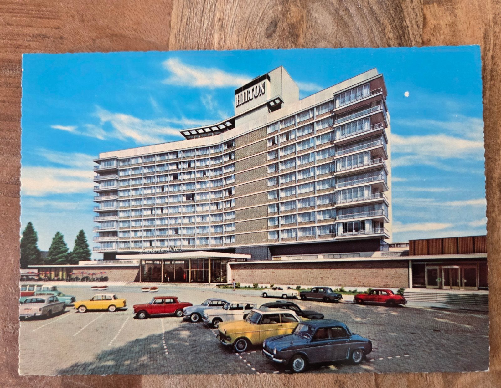 Hilton Hotel Amsterdam, Verzamelen, Verzenden, 1960 tot 1980, Ongelopen, Noord-Holland