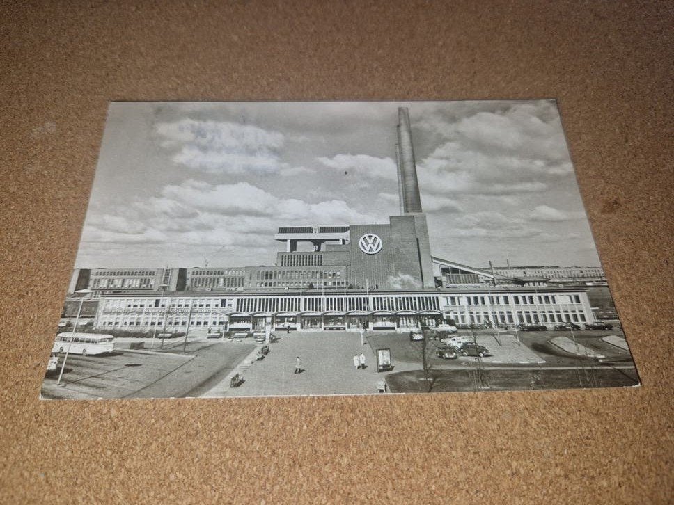 Zeer mooie oude  Ansichtkaart Wolfsburg fabriek Duitsland, Verzamelen, Ansichtkaarten | Buitenland, Ophalen of Verzenden, Voor 1920