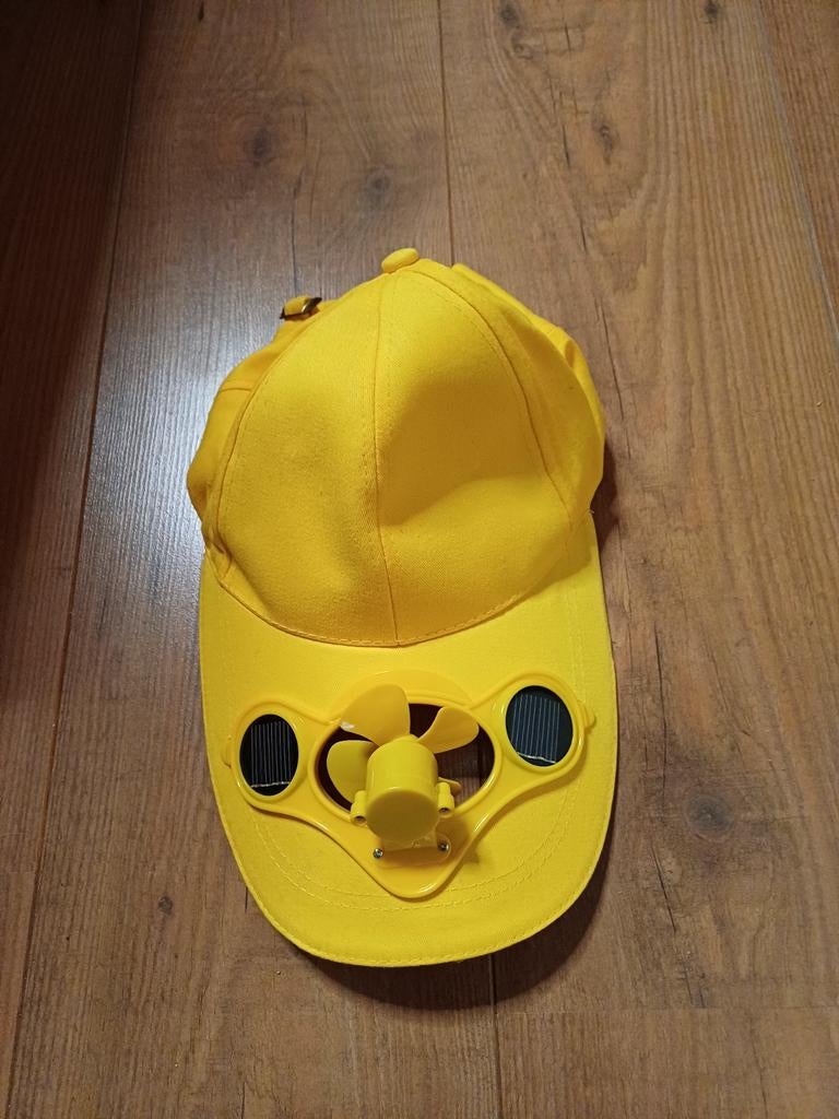 Solar Pet met Ventilator - Houd je Hoofd Koel!, Ophalen of Verzenden, Nieuw