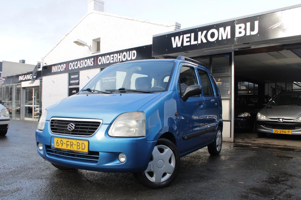 Suzuki Wagon R+ 1.3 First Edition / Airco / Elektrische rame, Auto's, Voorwielaandrijving, Stof, Gebruikt, 4 cilinders