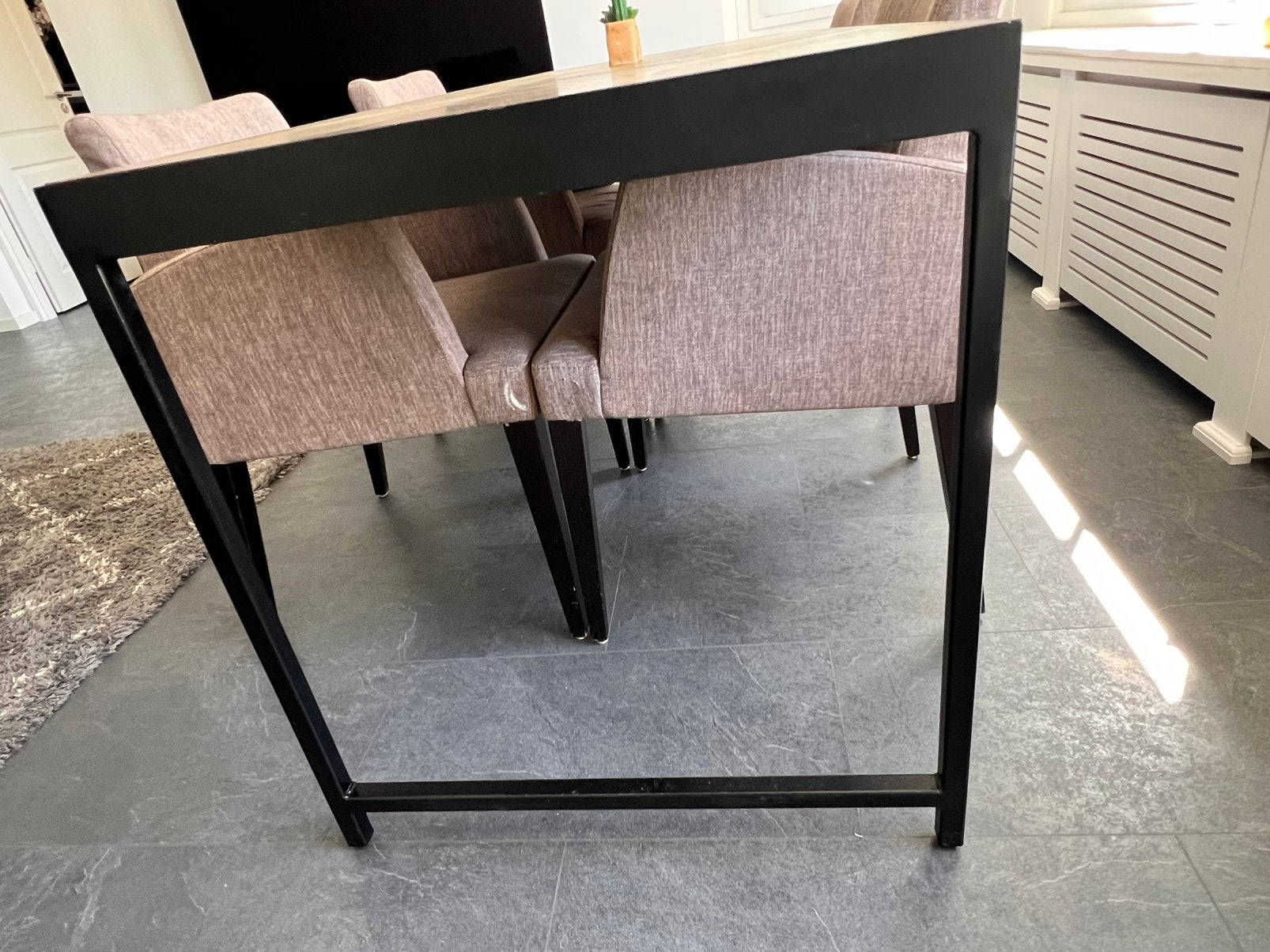 Eettafel/Werktafel Loods 5, Gebruikt, 50 tot 100 cm, 150 tot 200 cm, Vier personen