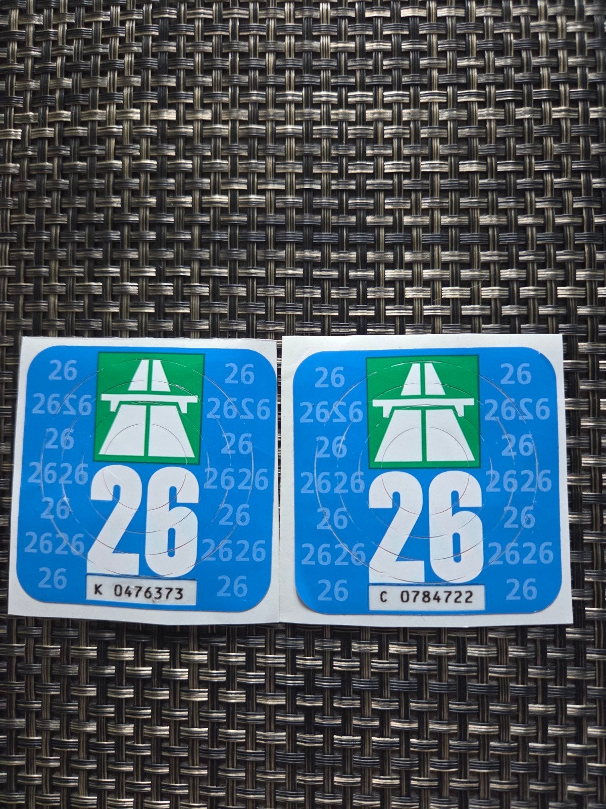 Zwitserland vignetten, Tickets en Kaartjes, Autovignetten, Twee personen