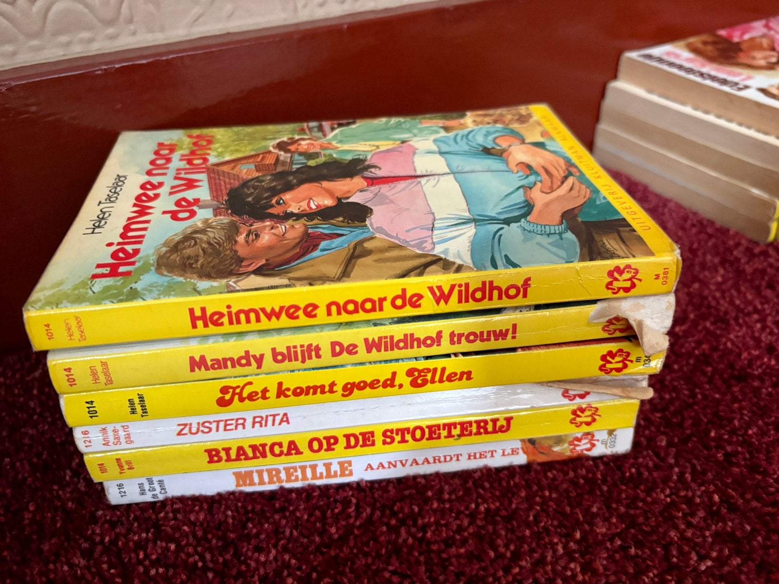 Jeugdboeken: Wildhof serie, Secretarese van de Chirurg, Ophalen of Verzenden, Gelezen, Nederland
