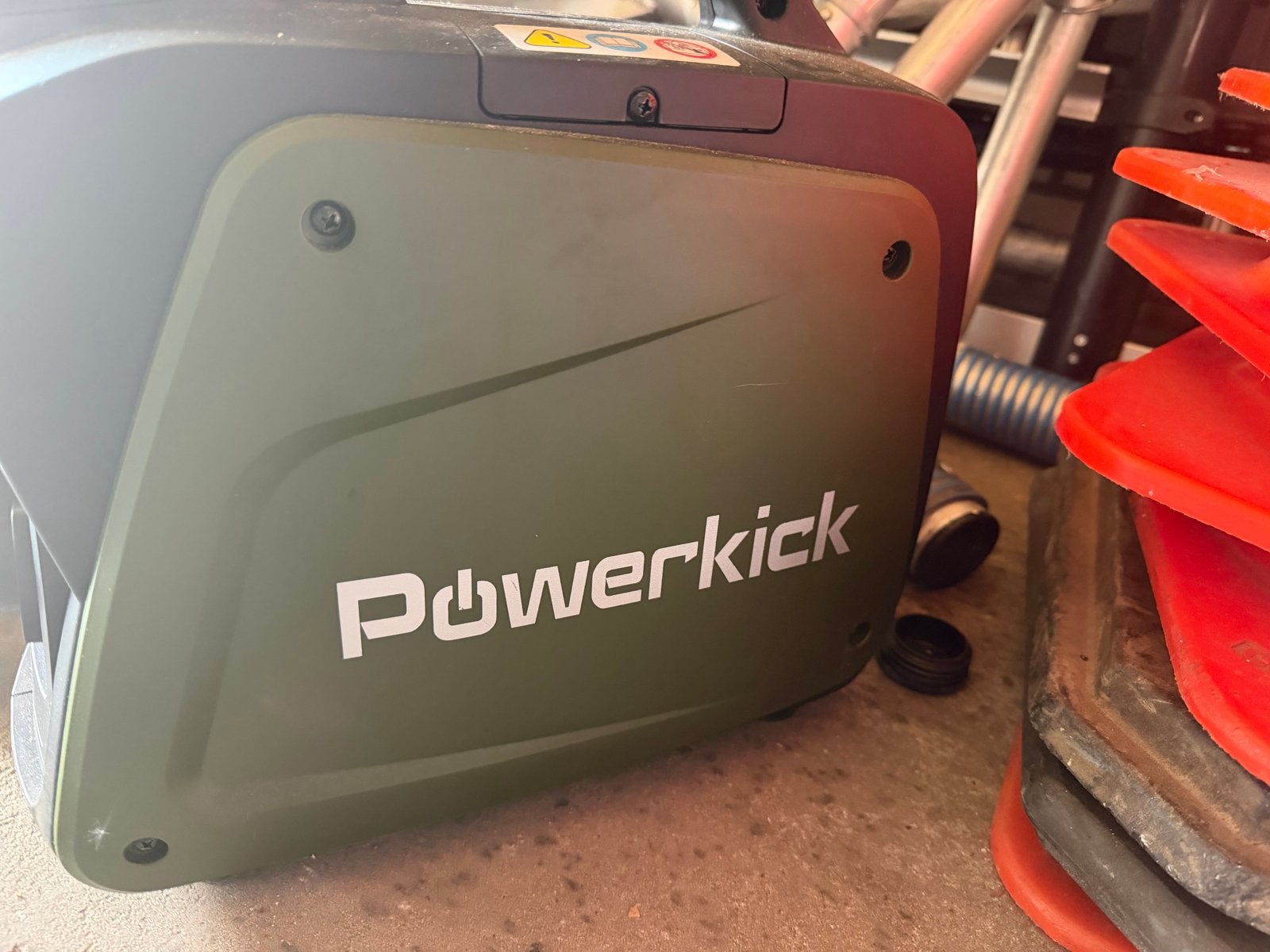 Powerkick Inverter Aggregaat - Compact en Stil, Ophalen, Gebruikt, Benzine, Geluidgedempt