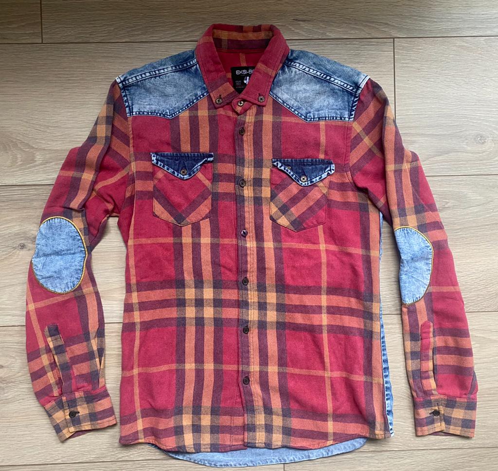 Heren overhemd, Ophalen of Verzenden, Zo goed als nieuw, Overige kleuren, Halswijdte 41/42 (L)