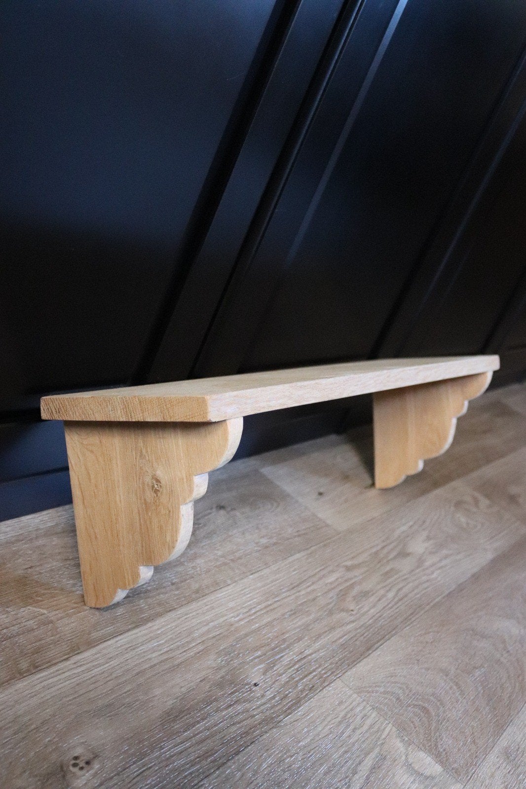 Massief houten wandplank – landelijk&uniek, Ophalen, Zo goed als nieuw