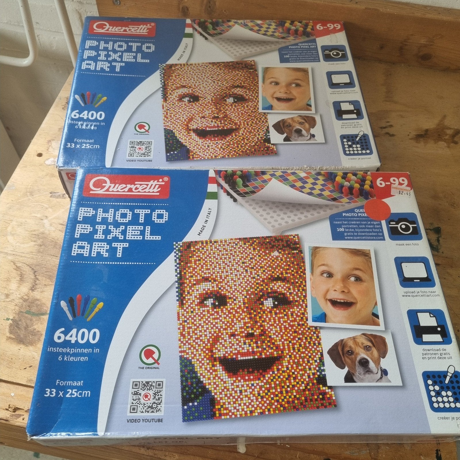 Photo pixel art, Ophalen of Verzenden, Nieuw