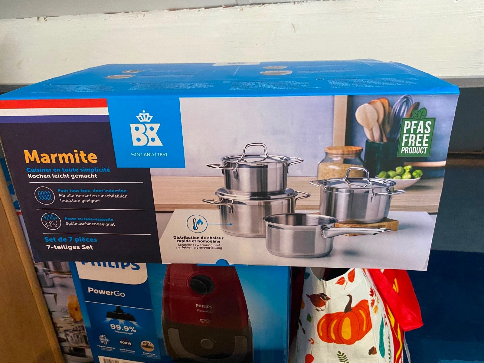 BK pannenset ongeopend, Huis en Inrichting, Keuken | Potten en Pannen, BK, Nieuw, Pannenset, Ophalen of Verzenden