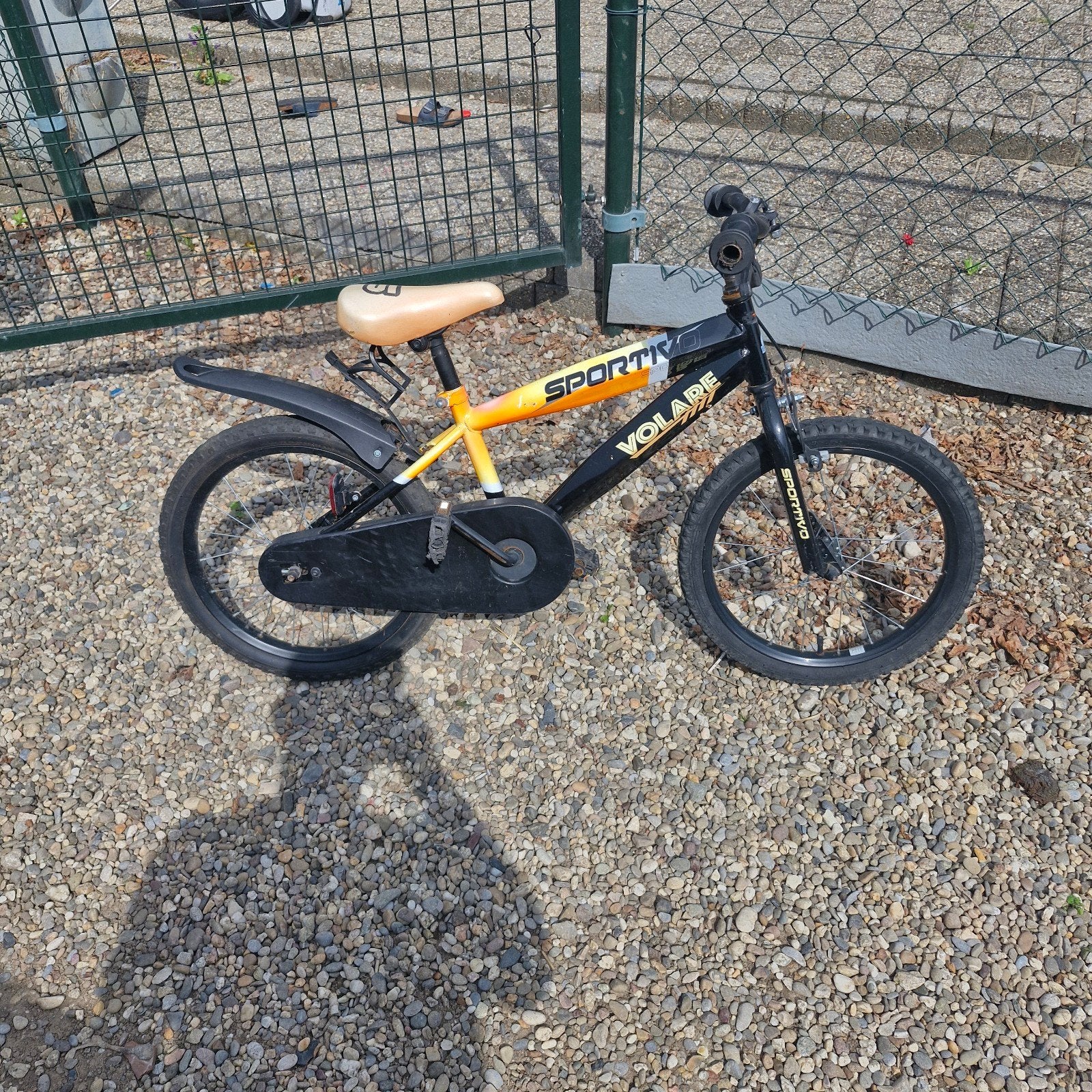 18 inch fiets, Fietsen en Brommers, Fietsen | Crossfietsen en BMX, Ophalen of Verzenden, Gebruikt, Staal, 16 tot 20 inch