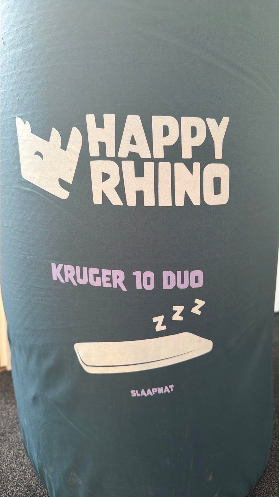 Happy Rhino Kruger 10 Duo Zelfopblaasbare Slaapmat, Ophalen of Verzenden, Zo goed als nieuw, 2-persoons