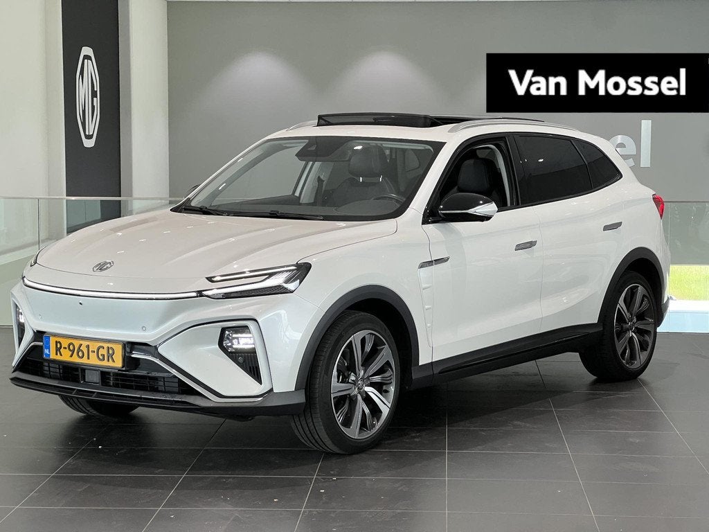 MG Marvel R Luxury 70 kWh | Leder | Panoramadak | 360 Camera, Auto's, MG, Automaat, 12 maanden, Gebruikt, 750 kg