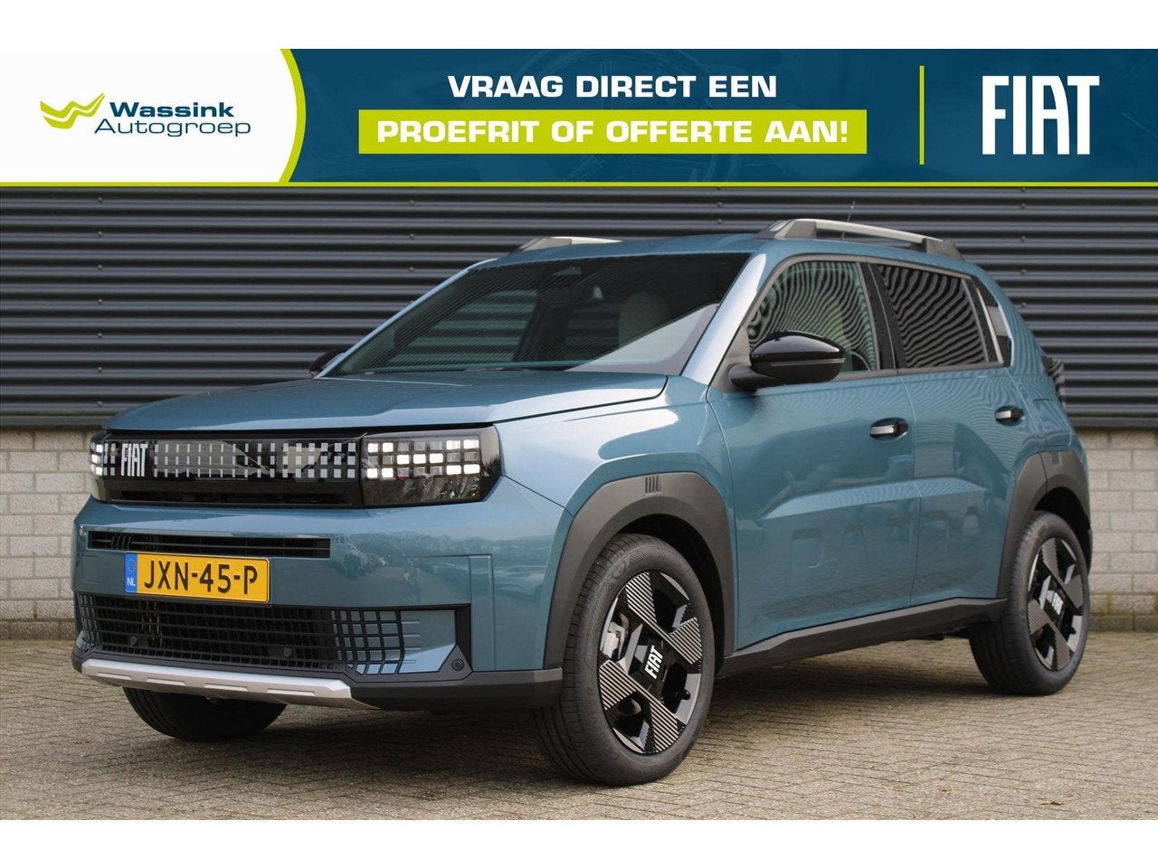 Fiat Grande Panda 1.2 Hybrid 100pk eDCT6 La Prima | Stoel- e, Automaat, LED verlichting, 101 pk, Gebruikt