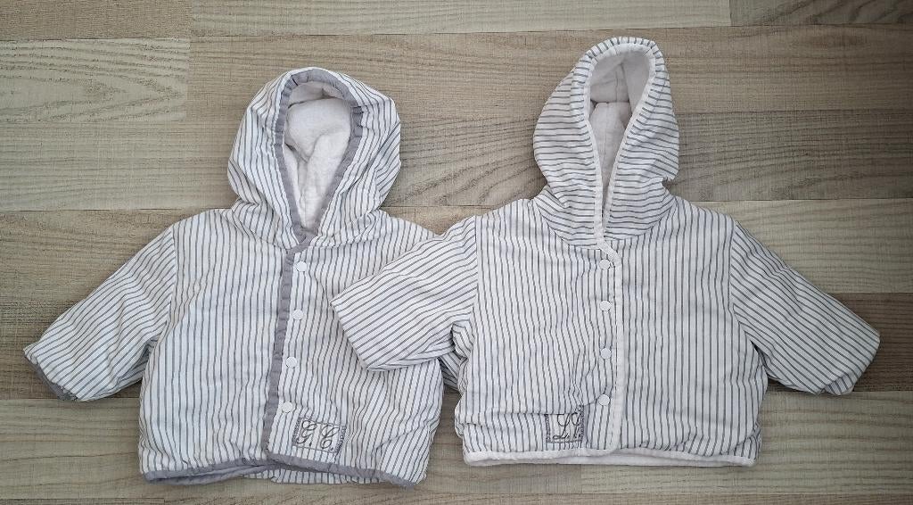 2 leuke baby jasjes maat 56 zgn, Ophalen of Verzenden, Zo goed als nieuw, Jongetje of Meisje, Jasje