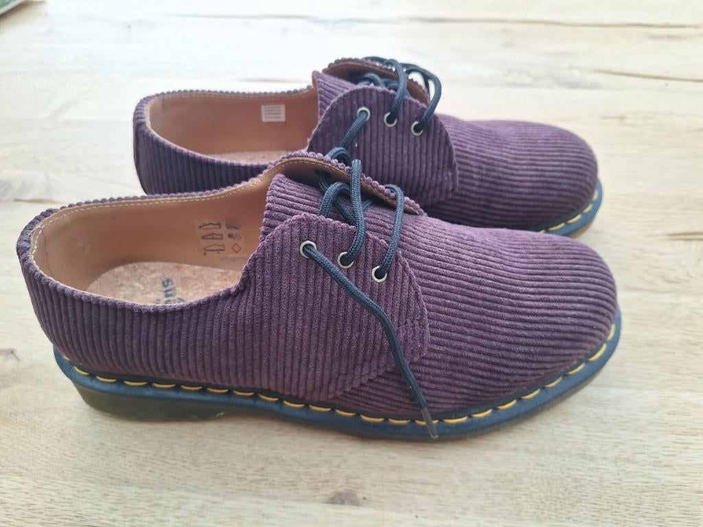 Dr. Martens NIEUW mt 42 paars corduroy, Overige kleuren, Nieuw, Ophalen of Verzenden, Dr. Martens
