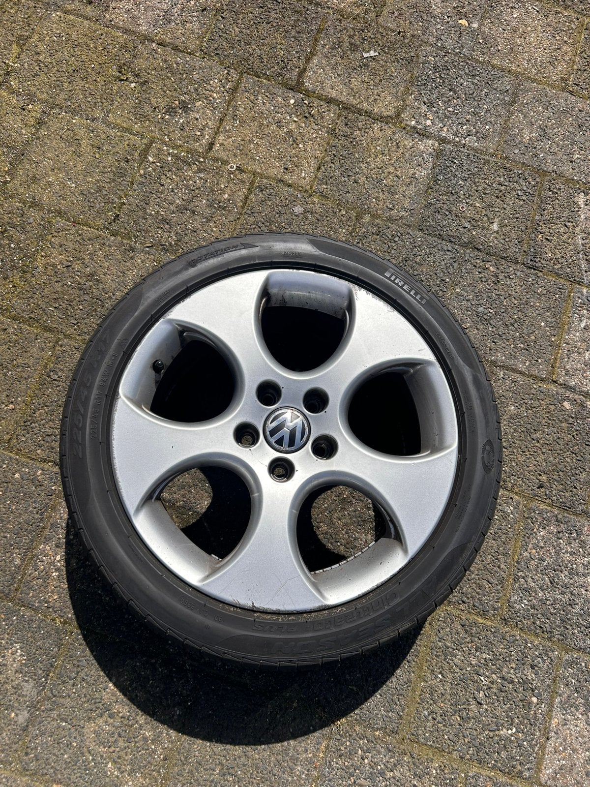 Golf 6 gti velgen 17 inch, Ophalen of Verzenden, Gebruikt