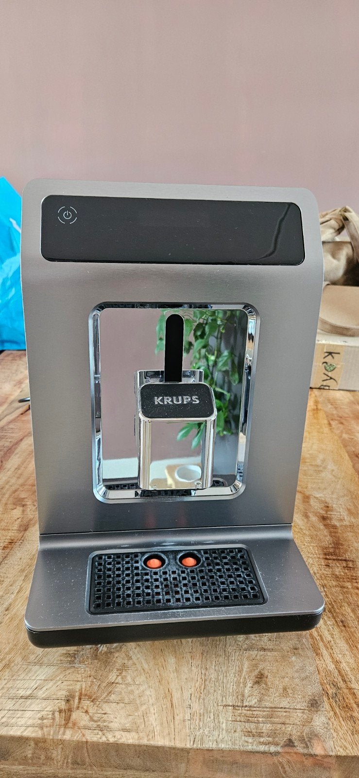 Krups EA894T Evidence+ Espressomachine en accessoires, Ophalen, Afneembaar waterreservoir, Koffiemachine, Koffiebonen