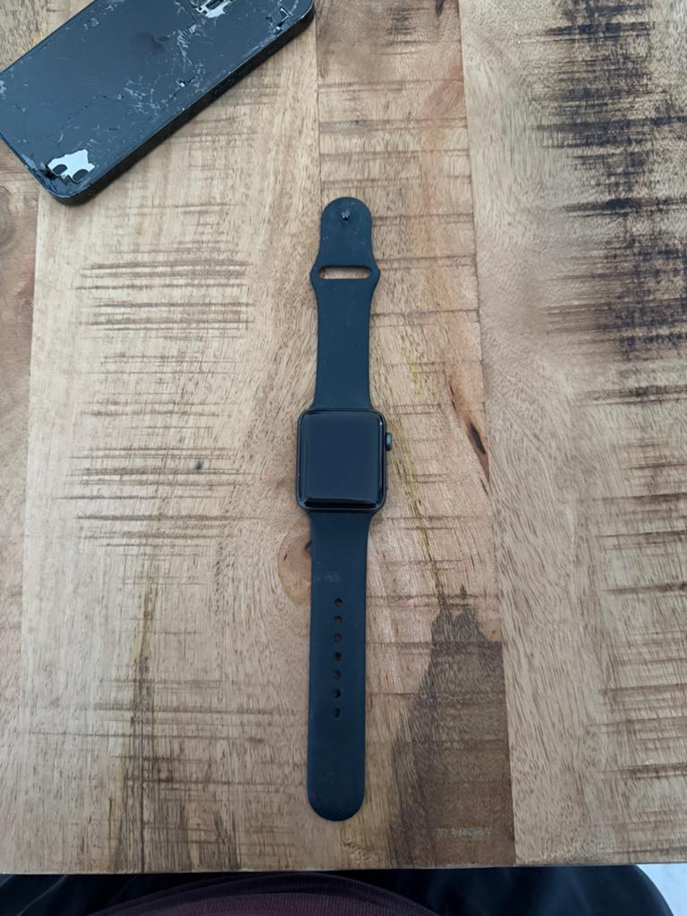 Apple watch 3, Ophalen, Zo goed als nieuw, Zwart, IOS