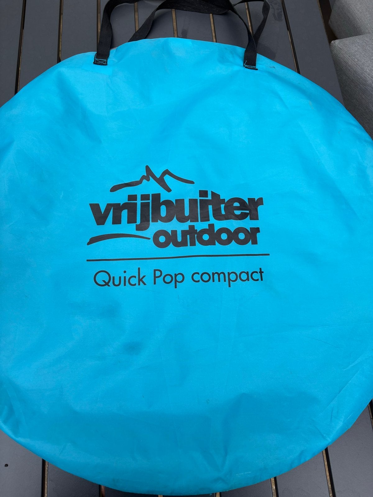 Vrijbuiter Outdoor 1-persoons pop-up tent met draagzak, Ophalen of Verzenden, Gebruikt, Tot en met 2