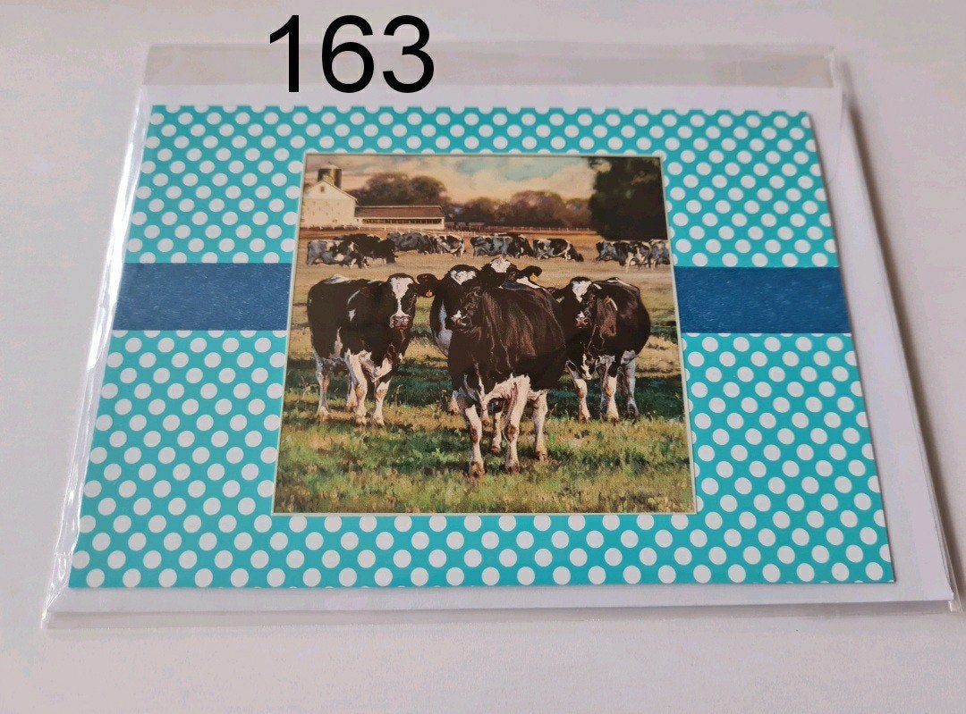 Koeien kaart zonder tekst 163, Ophalen, Nieuw, Overige thema's