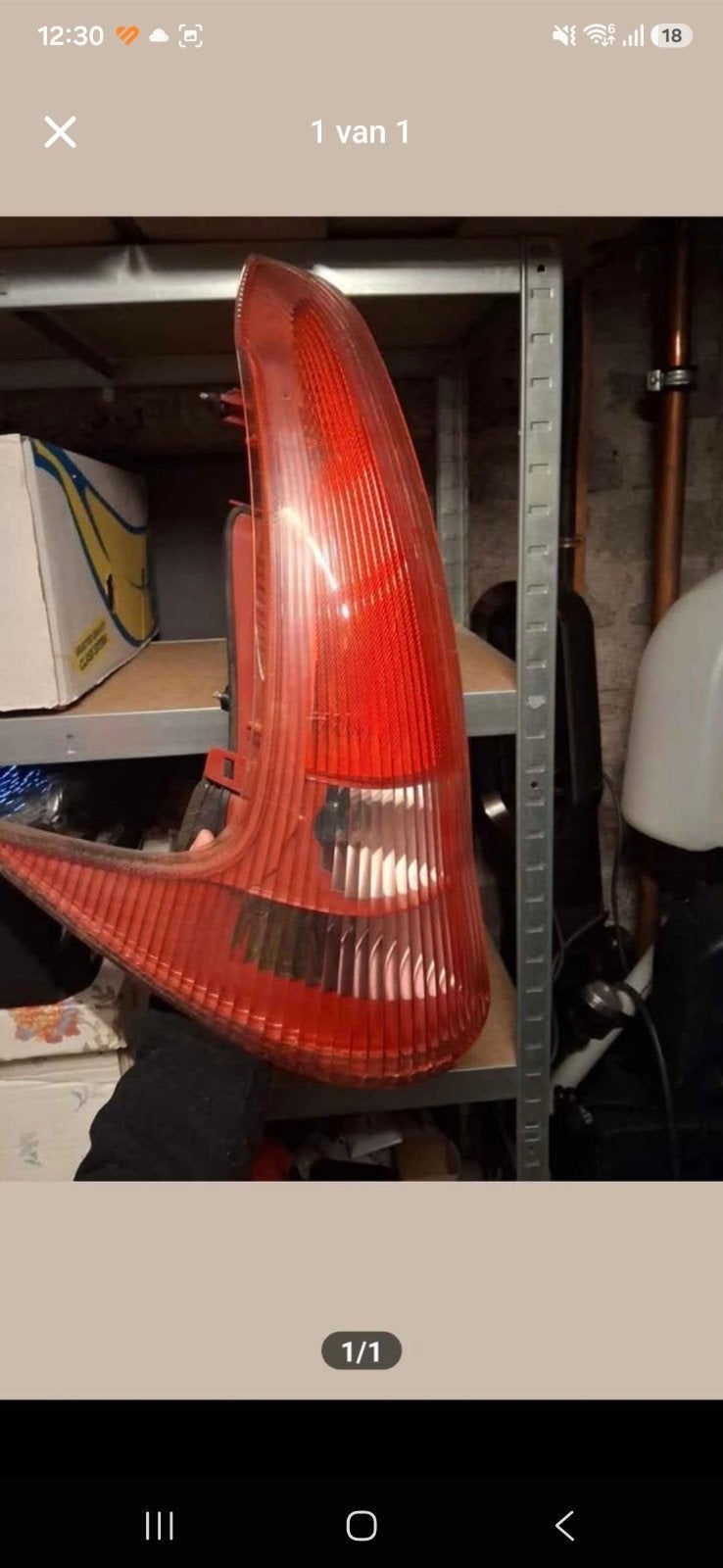 Peugeot 206 SW Achterlicht (links/rechts), Auto-onderdelen, Verlichting, Ophalen of Verzenden, Gebruikt, Peugeot