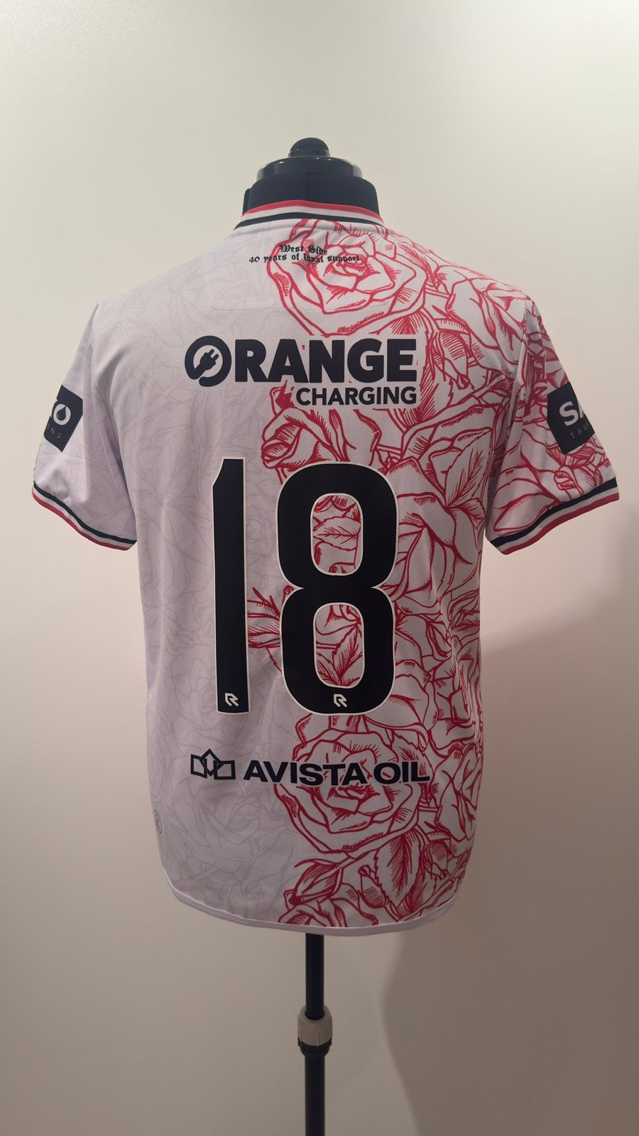 Matchworn RBC uitshirt Mark Romantsov #18, Sport en Fitness, Voetbal, Maat M, Verzenden, Zo goed als nieuw, Shirt