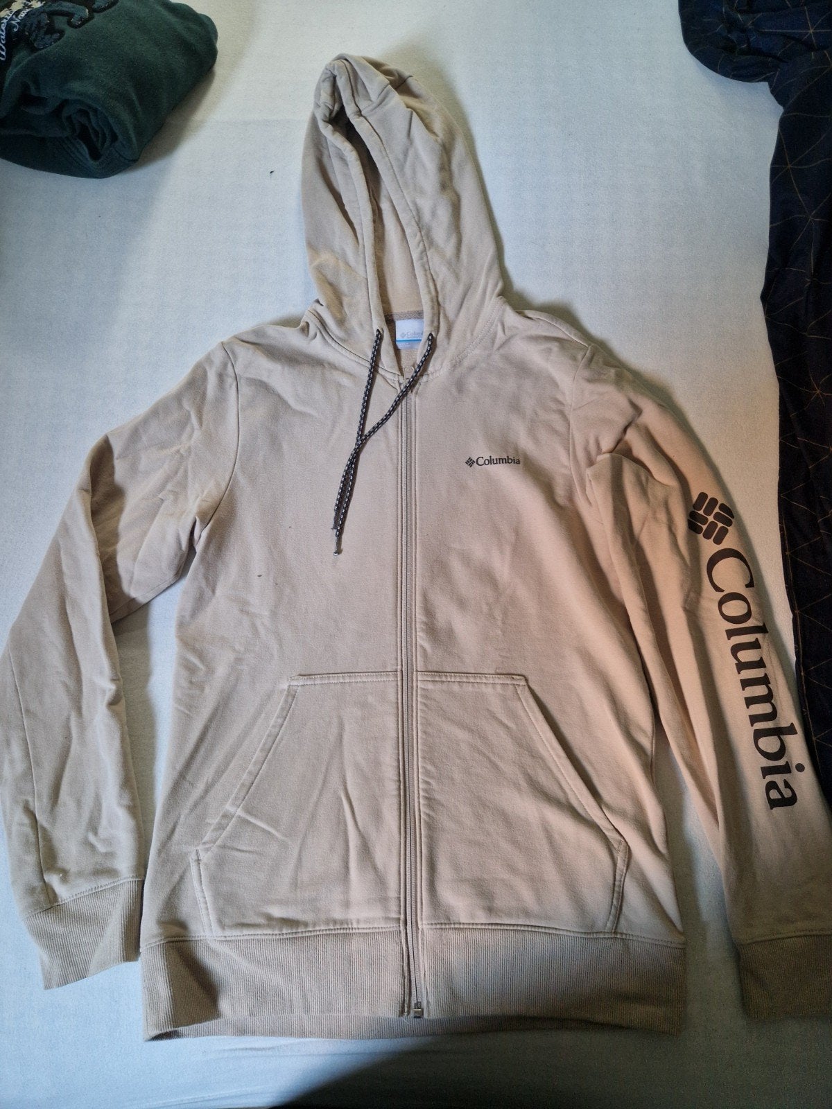 Columbia vest beige maat S, Kleding | Dames, Truien en Vesten, Columbia, Beige, Ophalen of Verzenden, Zo goed als nieuw